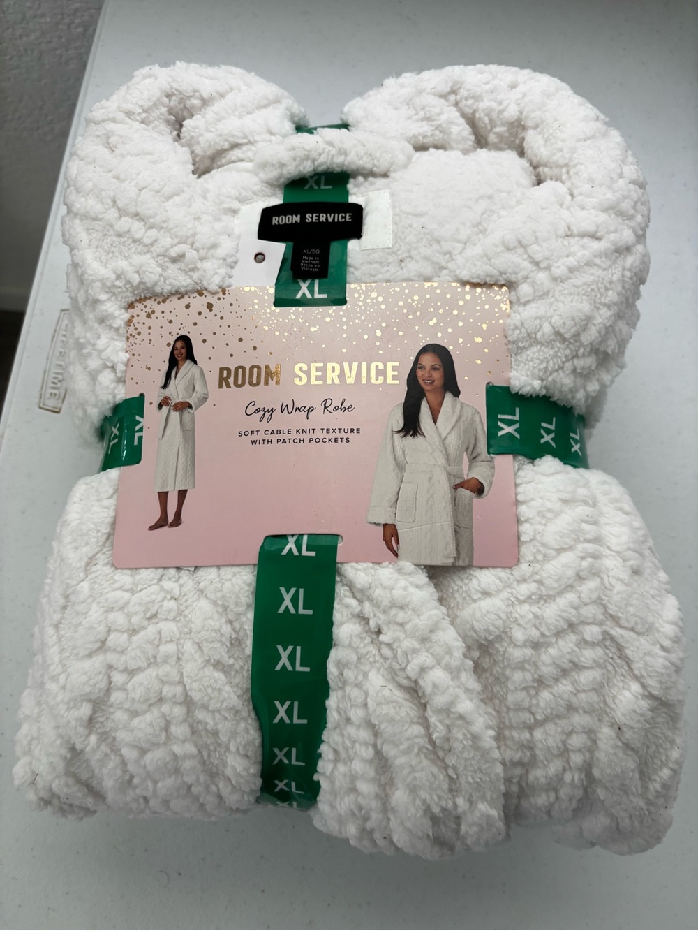 Robe room serviste cozy soft robe new